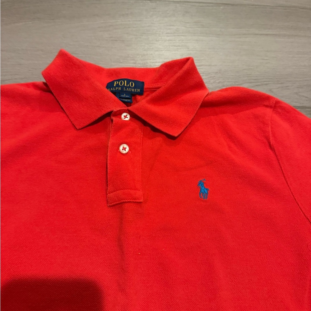 Polo by Ralph Lauren Red Kids Polo Shirt